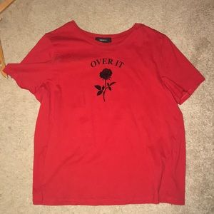 Cute rose T-shirt